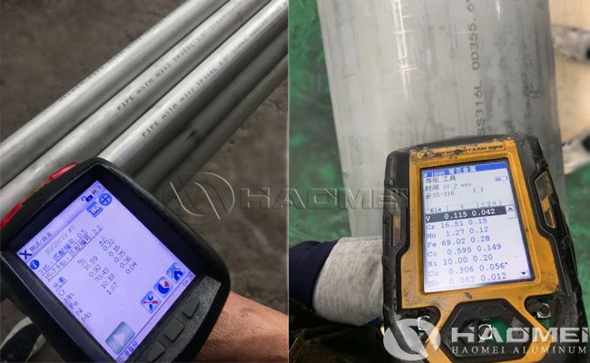 316/316L stainless steel seamless pipe